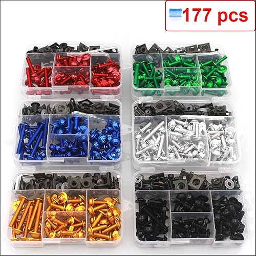 Miniatura 2 de Kits de carrocería para Yamaha YZF R6 R3 R1 R15 V3 R25 Y15zr Fz6 Fz1 Xj6 Fz 1 Fz8 Fz16 Fz25 Fz 8 Fz 16 Fz 25 Kit de pernos de carenado de