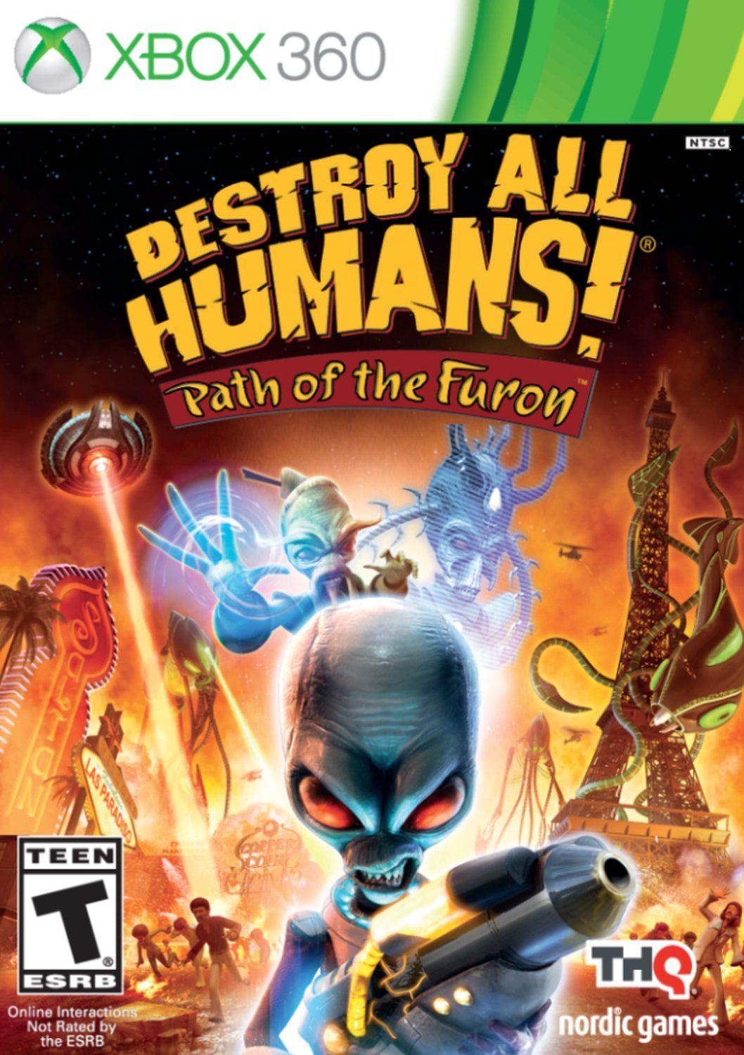 Amazon.com: THQ Destroy All Humans! Path Of The Furon for XBox 360