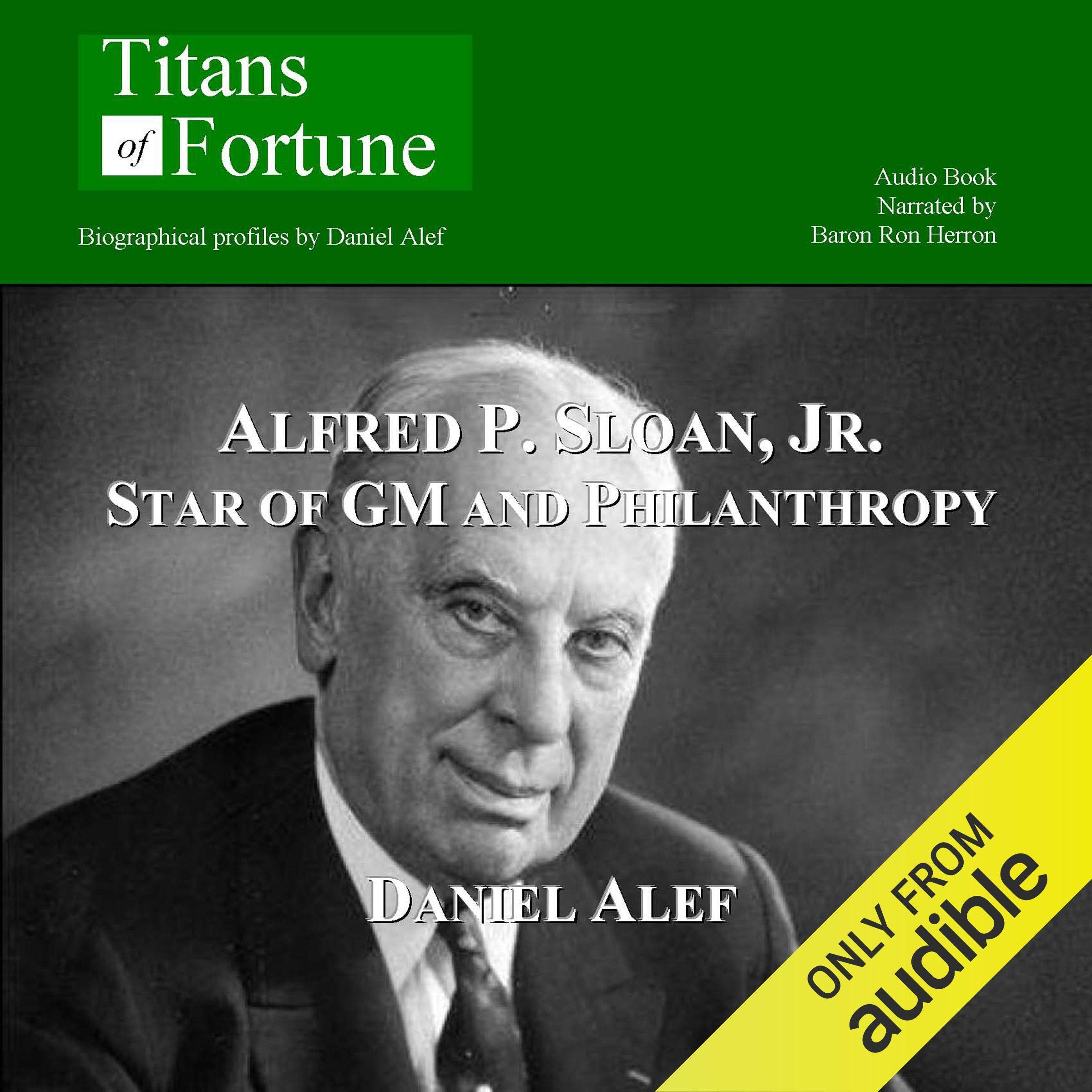 Cover art for Alfred P. Sloan Jr.