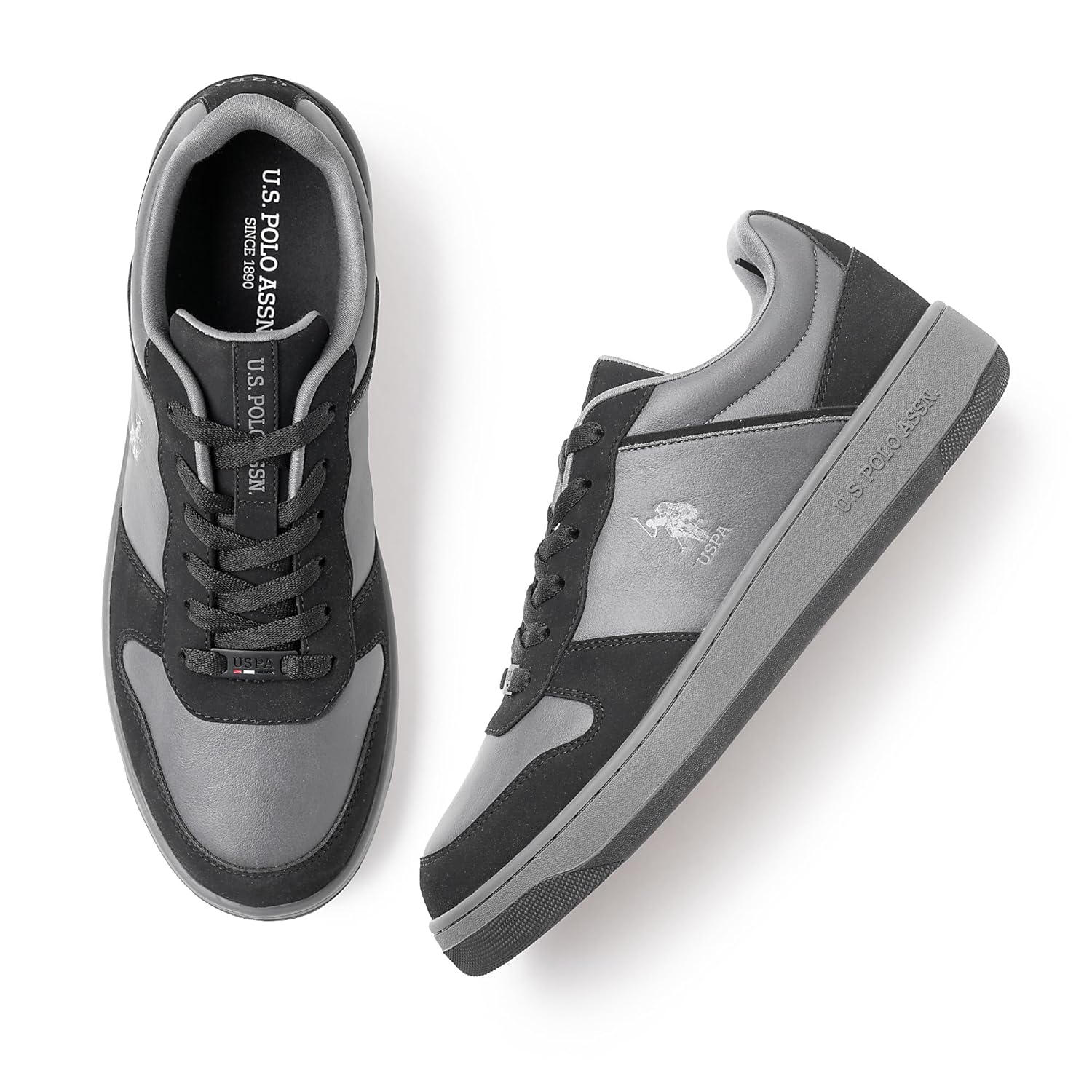 U.S. POLO ASSN. Men Lace Up Sneaker Shoes U.S. POLO ASSN. Men Lace Up Sneaker Shoes