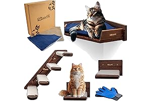 Cat Tree Wall Shelves: Vertical Climbing Haven for Your Feline Friend