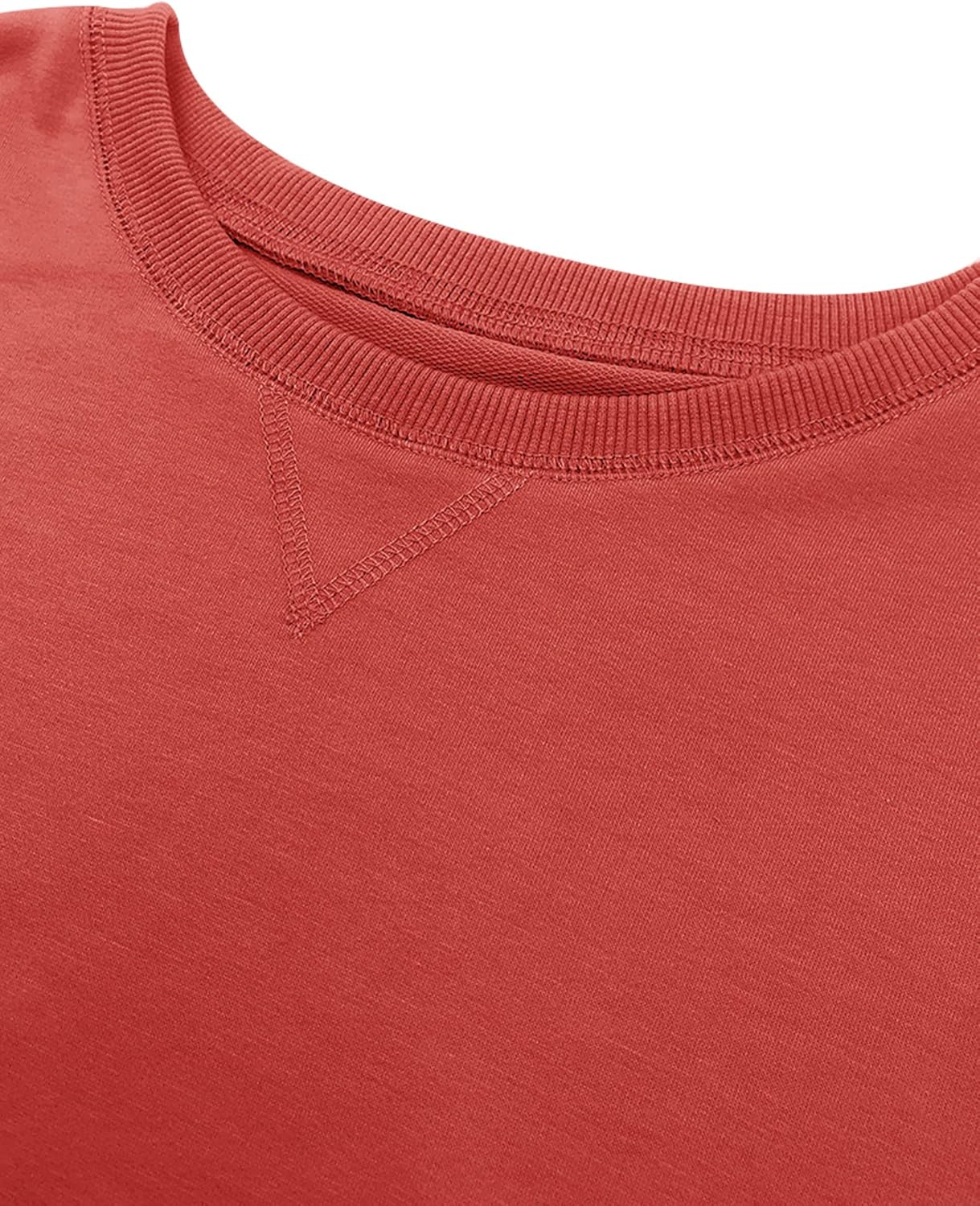 Bingerlily Womens Casual Long Sleeve Sweatshirt Crew Neck Cute Pullover Relaxed Fit Tops - Image 5