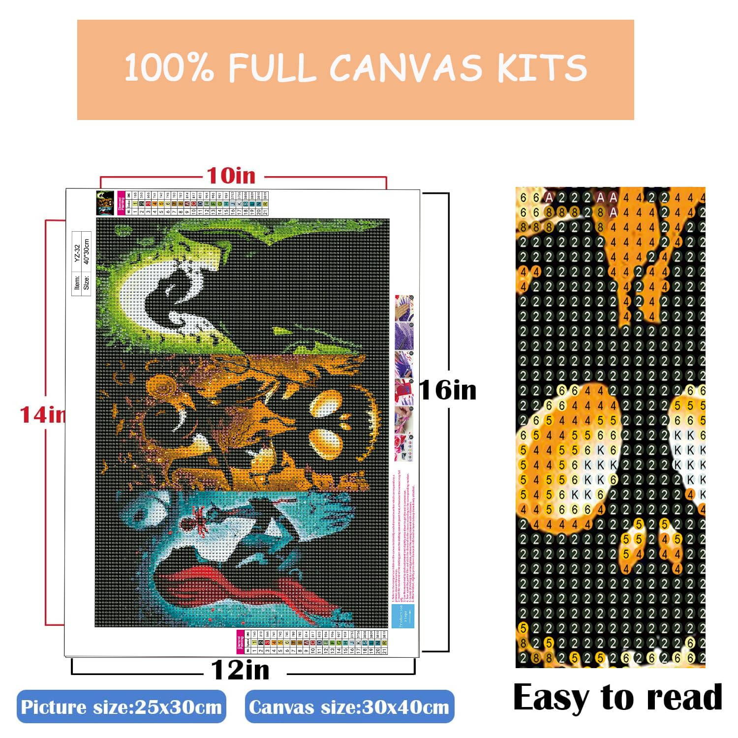 Auremi Gothic Rose Diamond Painting Kits For Adults, 5D Halloween - View #10