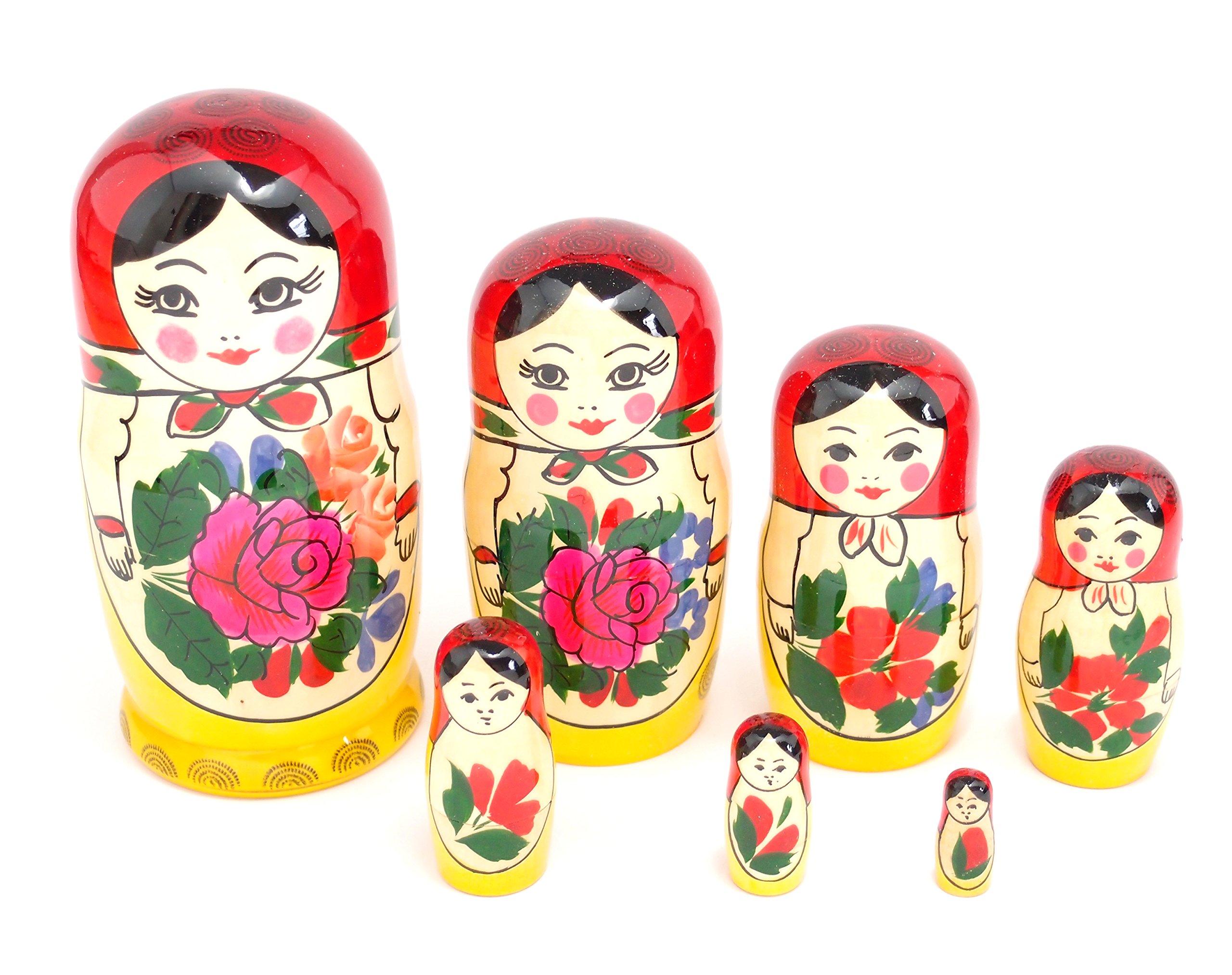 新品　ロシア　セミョーノフ　数遊びマト　15cmマト1体　ベビーマト10体 Amazon.co.jp: ロシア セミョーノフ 数遊びマト 15cmマト1体