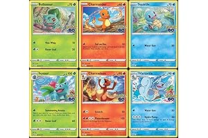 Ivysaur Charmeleon Wartortle - Pokemon Go Card Lot