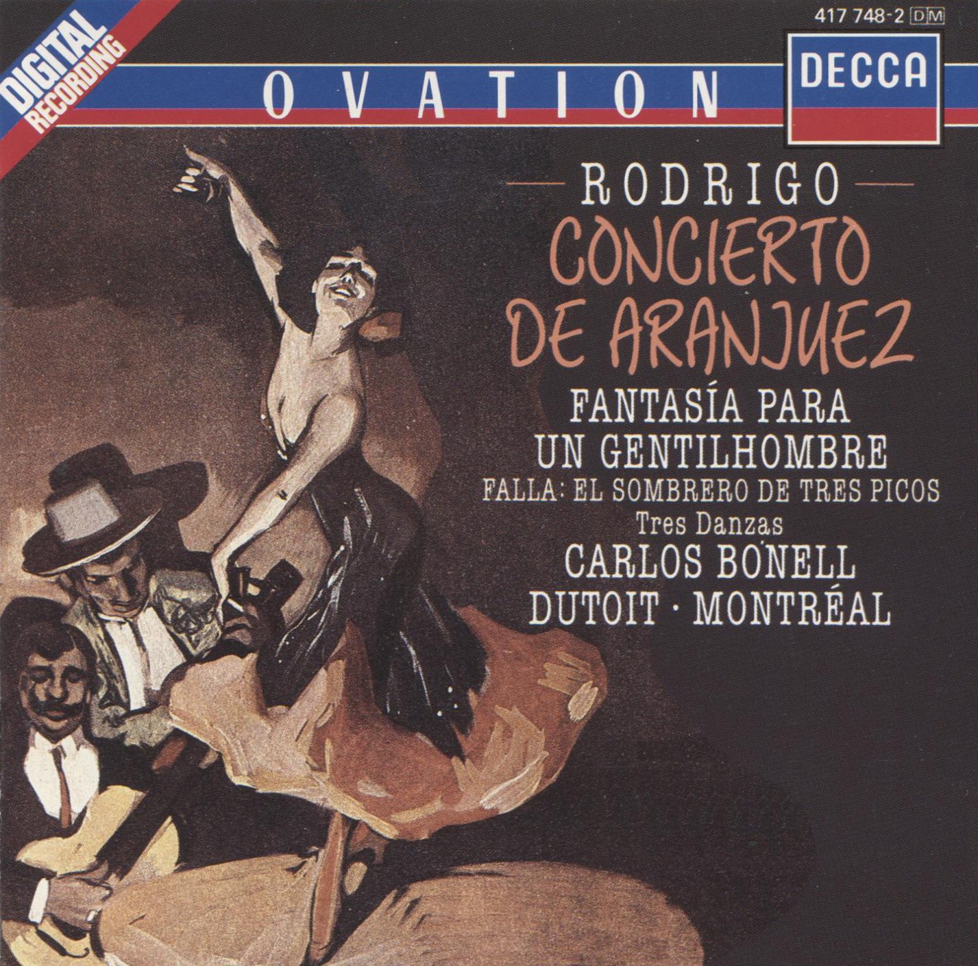 Rodrigo/de Falla-Bonell-Concerto de Aranjuez [Audio CD]