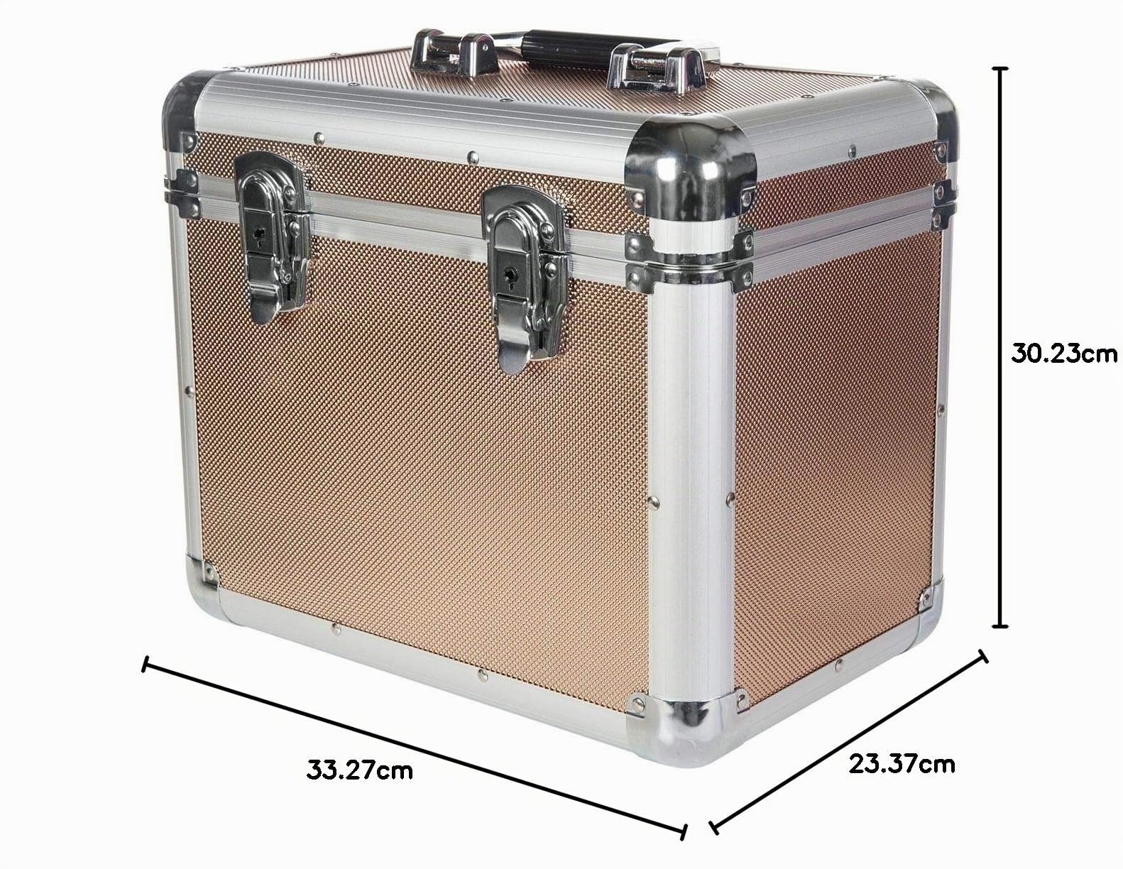 HKM Alu-Putzbox Elements, 32x20x26 cm, Rosegold