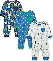 Vista 1 de Tienda Essentials Disney Marvel Star Wars - Overol de algodón para bebé, paquete de 3