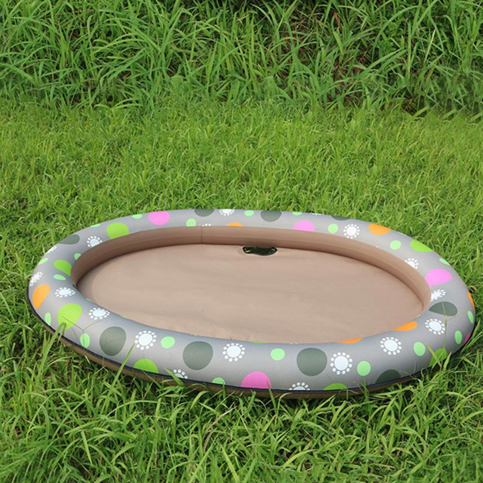 Hamac Piscine pour animaux de compagnie – Lit flottant gonflable pour chien – Chaise longue confortable | Design moderne durable et portable Accessoire de piscine d'été en plein air pour animaux de
