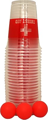 Island Dogs Glow Thirst Aid Pong Set