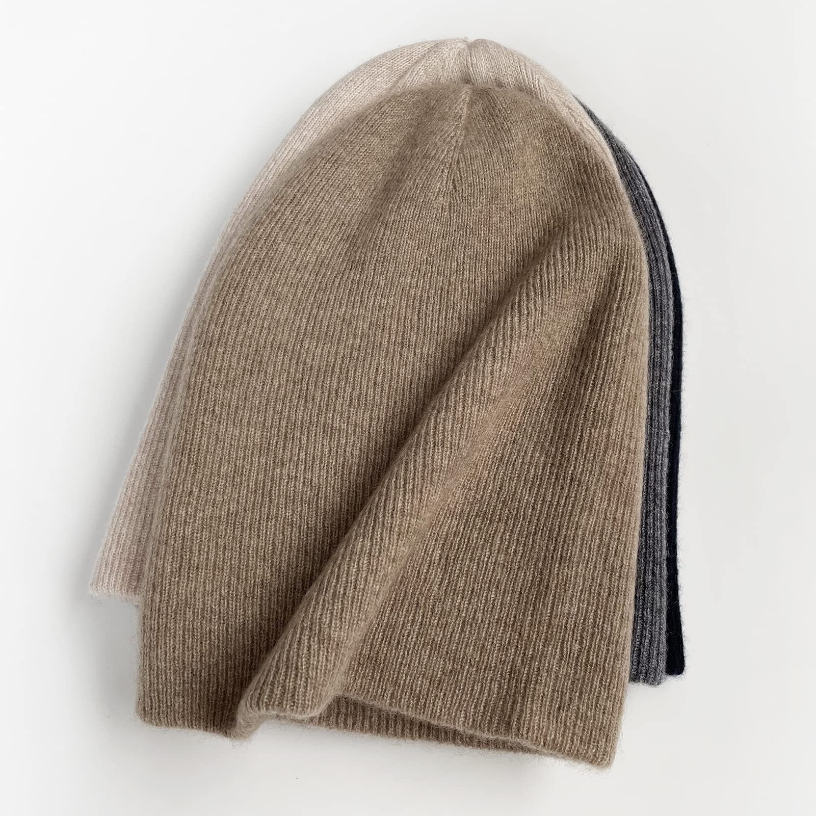 Gorro de Invierno Tejido para Hombre y Mujer, Gorro Grueso de Cachemira 100%, Gorros Unisex térmicos a Prueba de Viento Household faucets