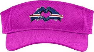 Cape Verde Roots Cabo Verde Cape Verdean Flag Sport Sun Visor