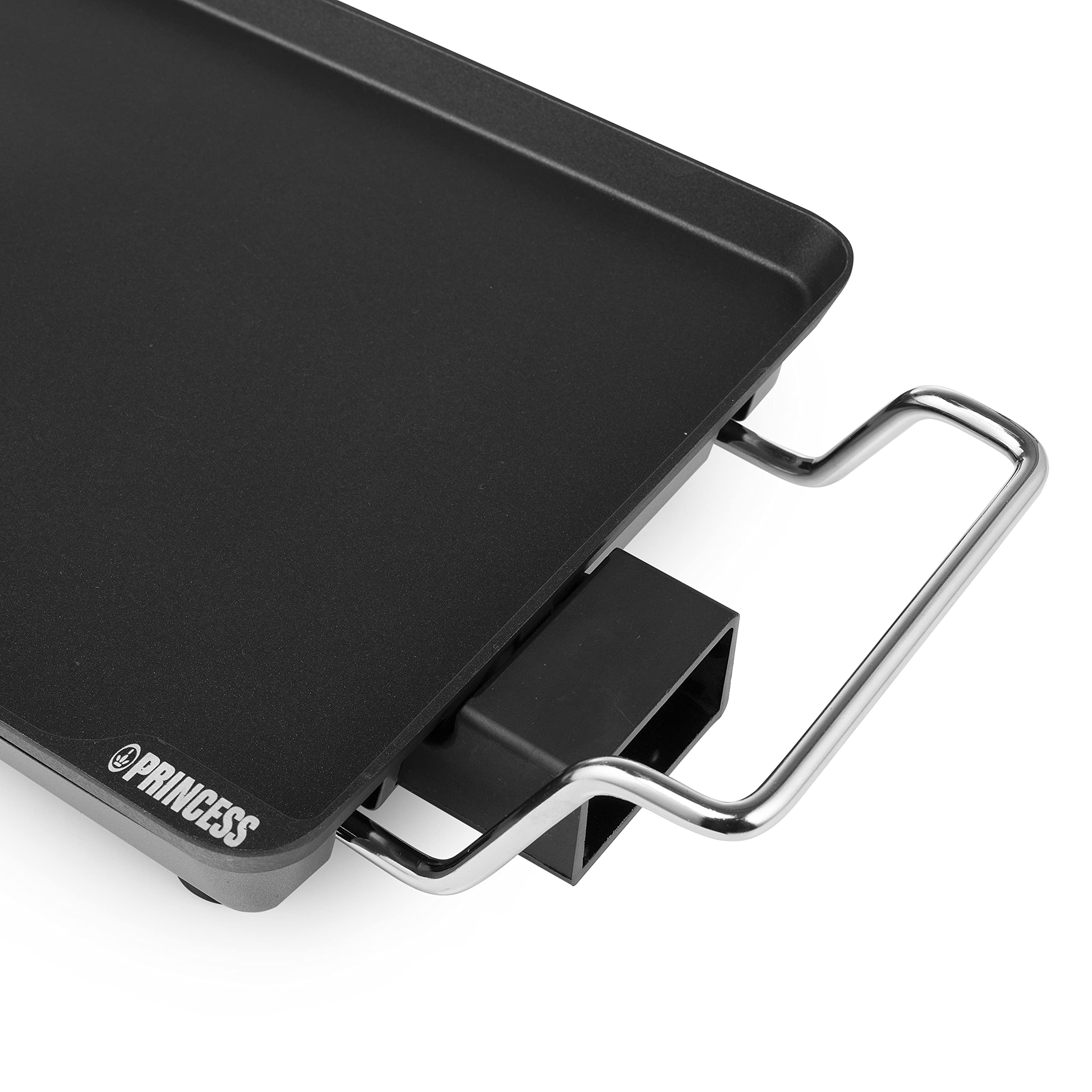 Plancha Princess Chef Pro Cla) Ssic Czarny – Odlew Aluminiowy – 4 Osoby – 46 X 26 Cm – 2000 W