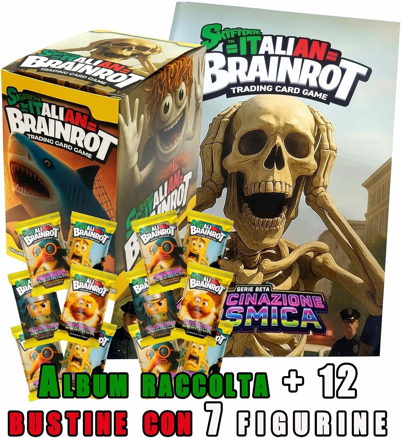 Skifidol Italian Brainrot Beta Series Cosmic Hallucination, 25 x 7 x 2.5 cm - Image 2
