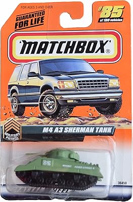 Matchbox M4 A3 Sherman Tank, Military Patrol #85