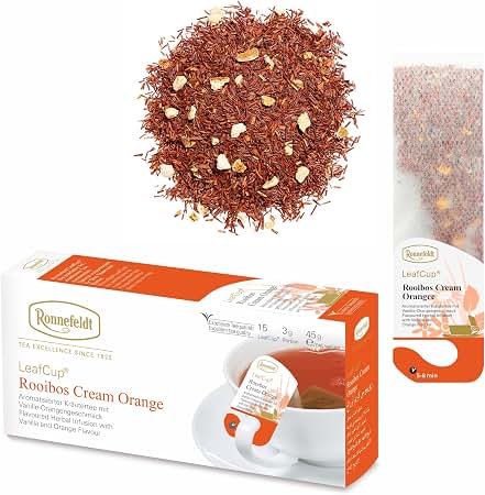 Amazon.com: Ronnefeldt LeafCup Rooibos Cream Orange Chai