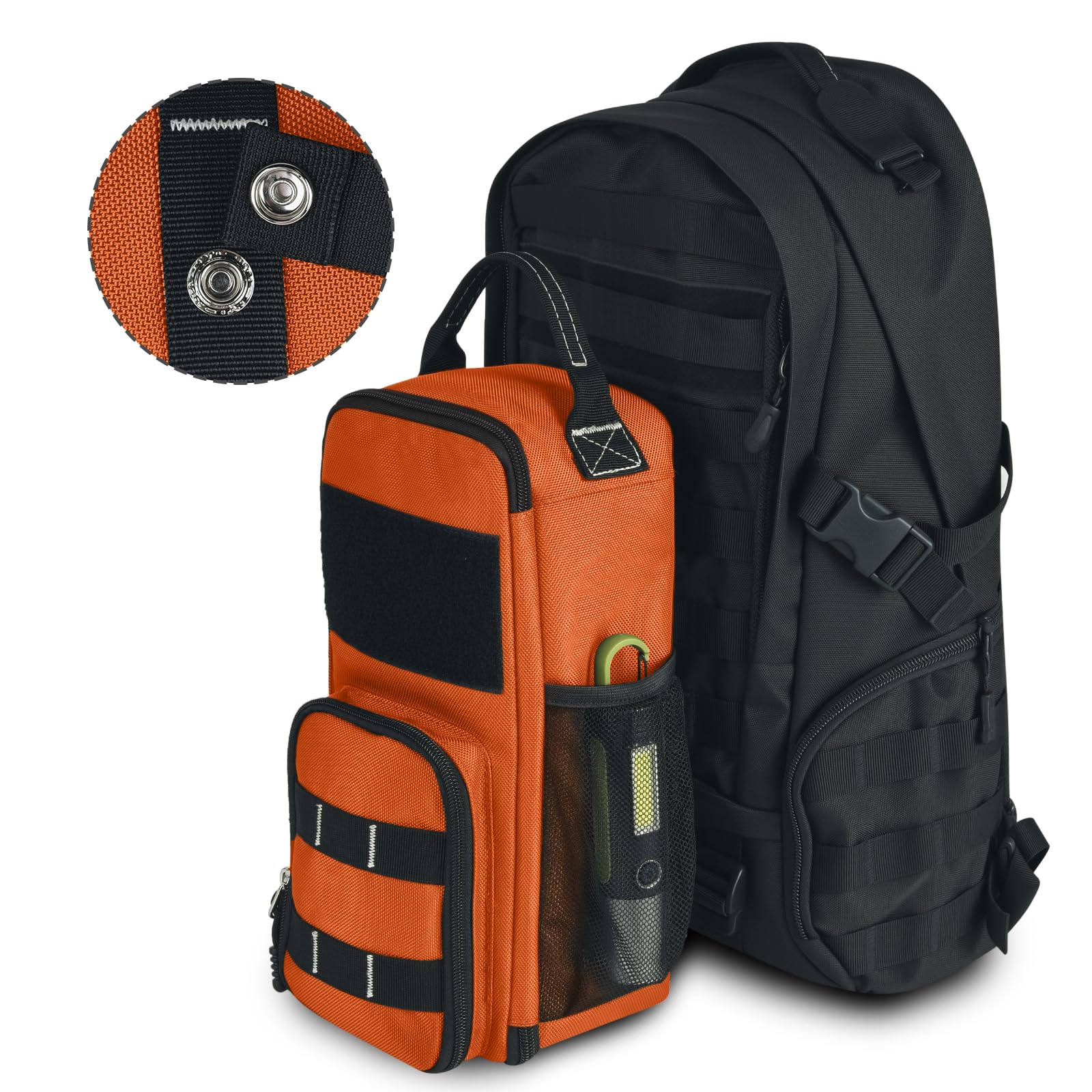 Borsa portautensili tattica, piccola borsa per attrezzi, set organiser impermeabile, antistrappo, per artigiani, elettricisti, meccanici e lavori di riparazione per bicicletta, moto, fai da te