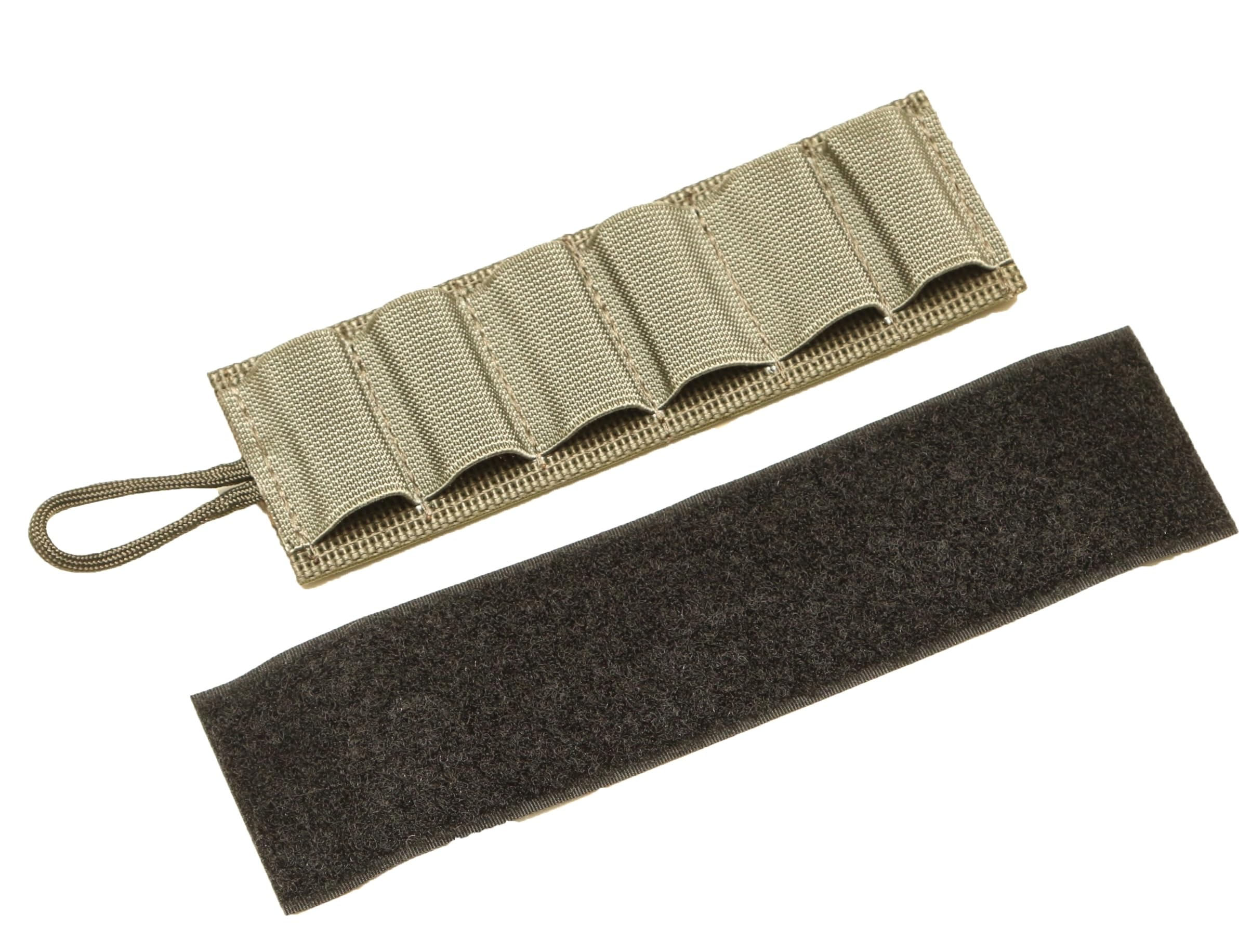 Esstac 6 Round Shotgun Card Shell Carrier with Hook (Ranger Green)