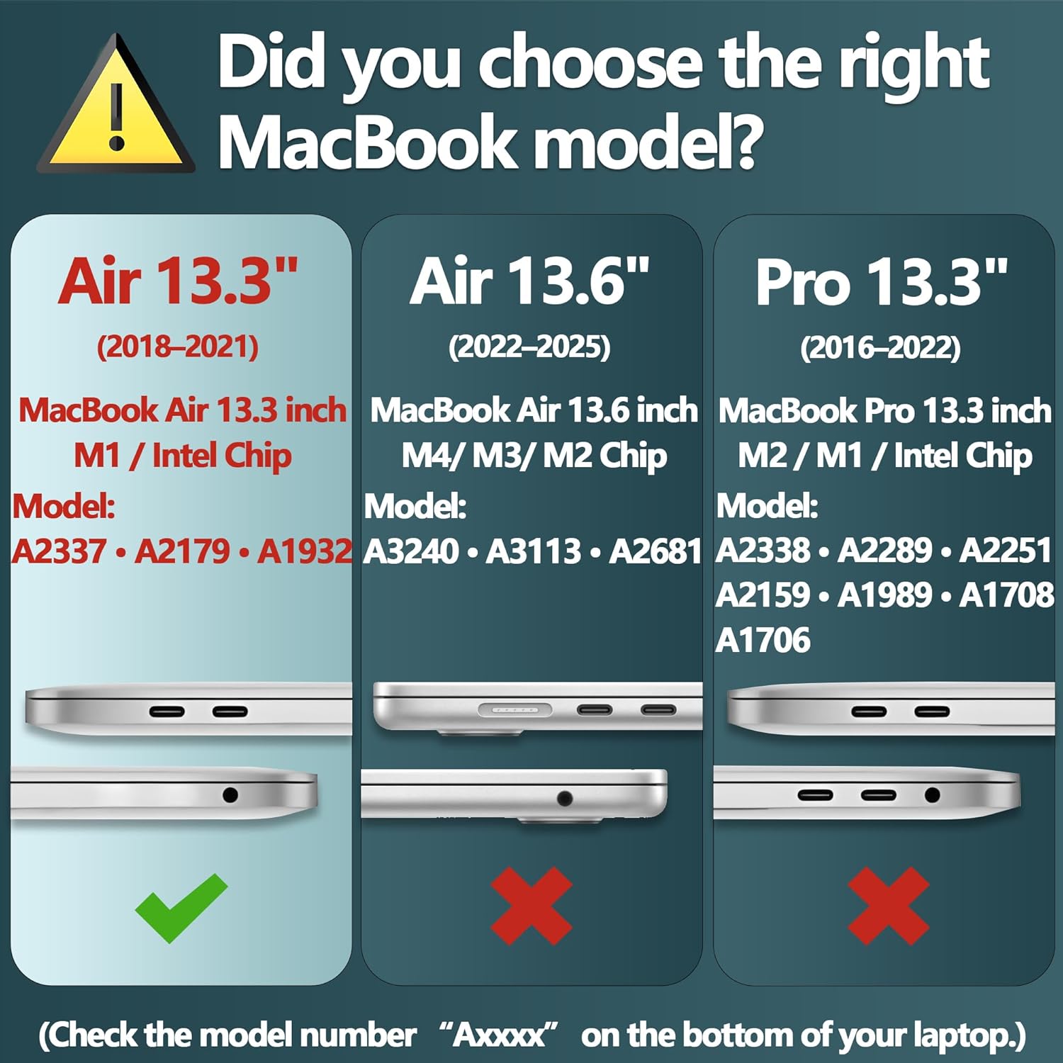 TWOLSKOO for MacBook Air 13.3 inch Case 2021-2018 M1 A2337 A2179 A1932 with Retina Display, Plastic Hard Shell Case with Keyboard Cover & Type C Adapter 2 Pack & Camera Cover, Starlight - Image 2