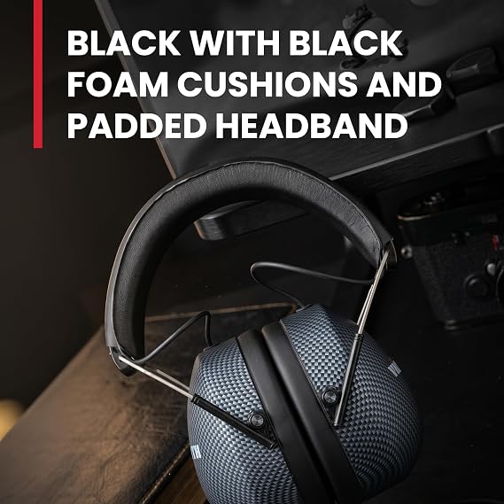 Vic Firth SIH3 Stereo Isolation Headphones, 25 Decibels