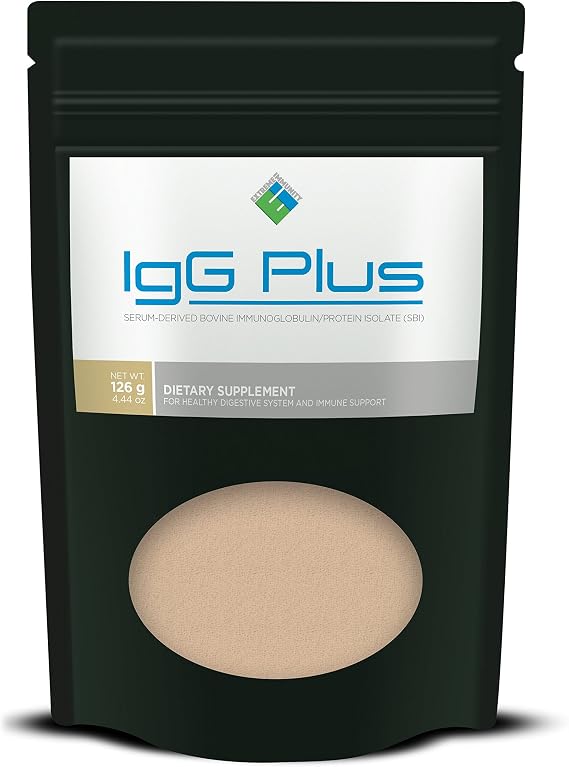 Igg Plus Serum Derived Bovine Immunoglobulin Protein Isolate Sbi, 4.44 Ounce
