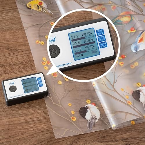 Vista 12 de DKTIE Película para ventana de vidrieras con herramientas de instalación, película de privacidad para ventana, no adhesiva, adherencia estática