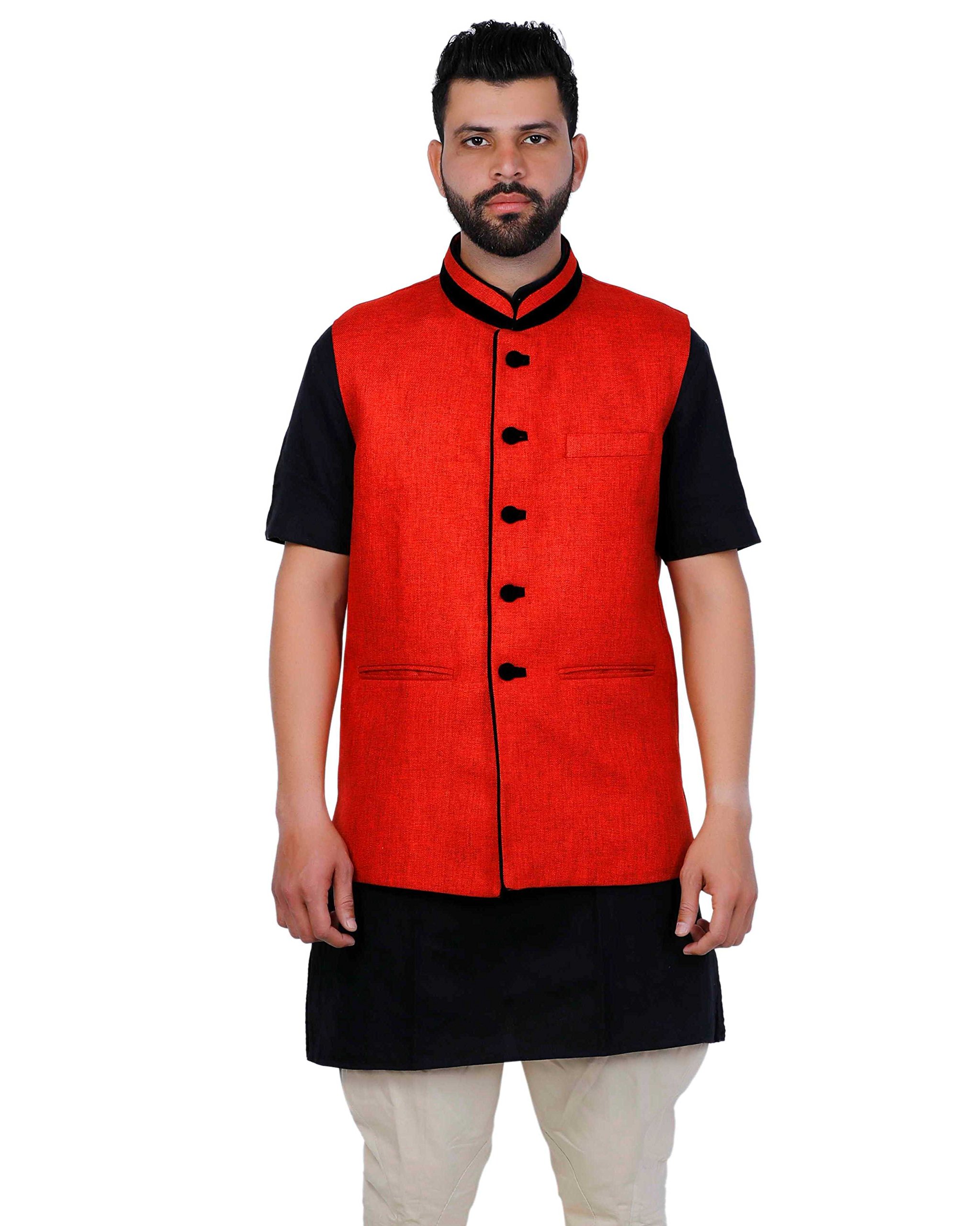 Solid Nehru Jacket(VP007038)-image-21