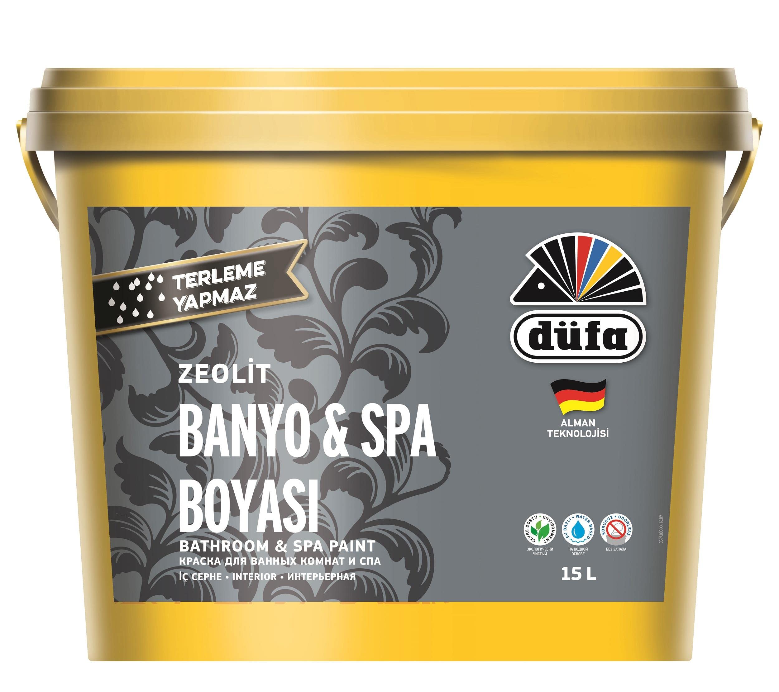 Düfa Banyo ve Spa Boyası Beyaz 2.5 Lt