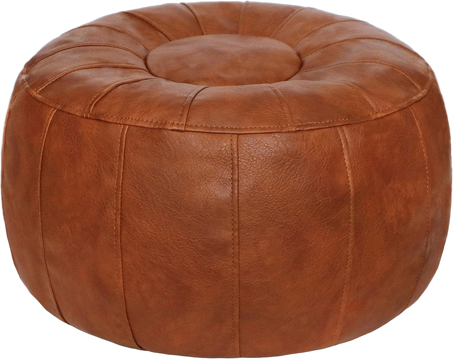 Thgonwid Unstuffed Moroccan Ottoman Pouf Cover, Ottoman