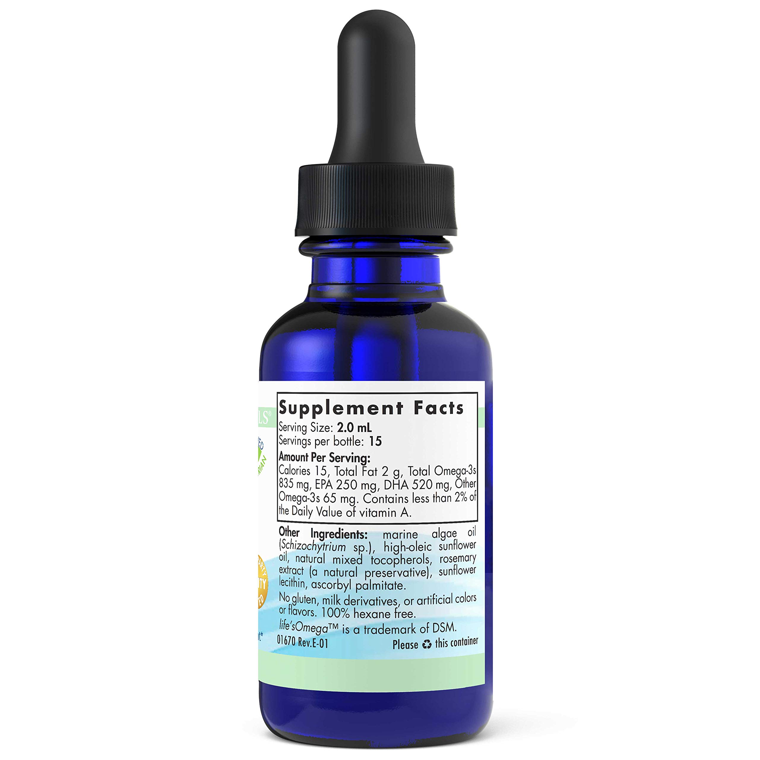Nordic Naturals: Baby's DHA, vegetarisch Omega-3-DHA - 30 ml