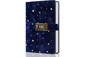 CAGIE Premium Fuzzy Diary with Lock