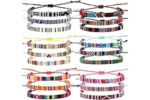 18 Pcs Boho Surfer Ankle Bracelets for Women and Men