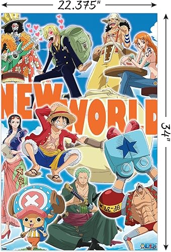 Miniatura 3 de Trends International One Piece - Póster de pared del Nuevo Mundo