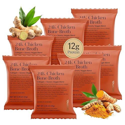 Cartón de caldo de pollo 24k