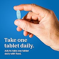 Vista 5 de One A Day Multivitamínico Healthy Advantage para hombres con vitaminas A, C, E, B6, B12, calcio y vitamina D, tableta, 200 unidades (paquete de 1)