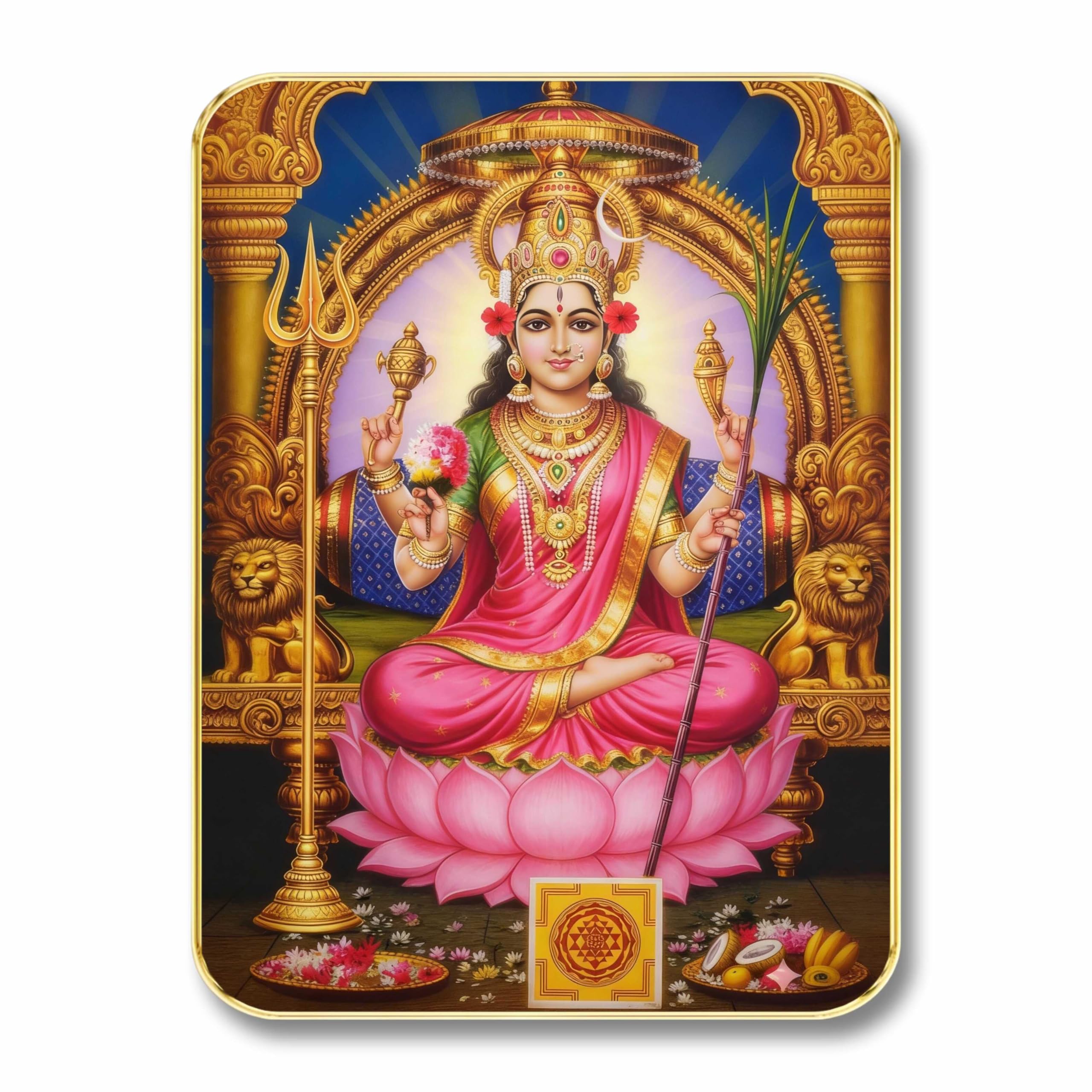 Lord Vishnu Garuda Wall Art - Divine Protection -7