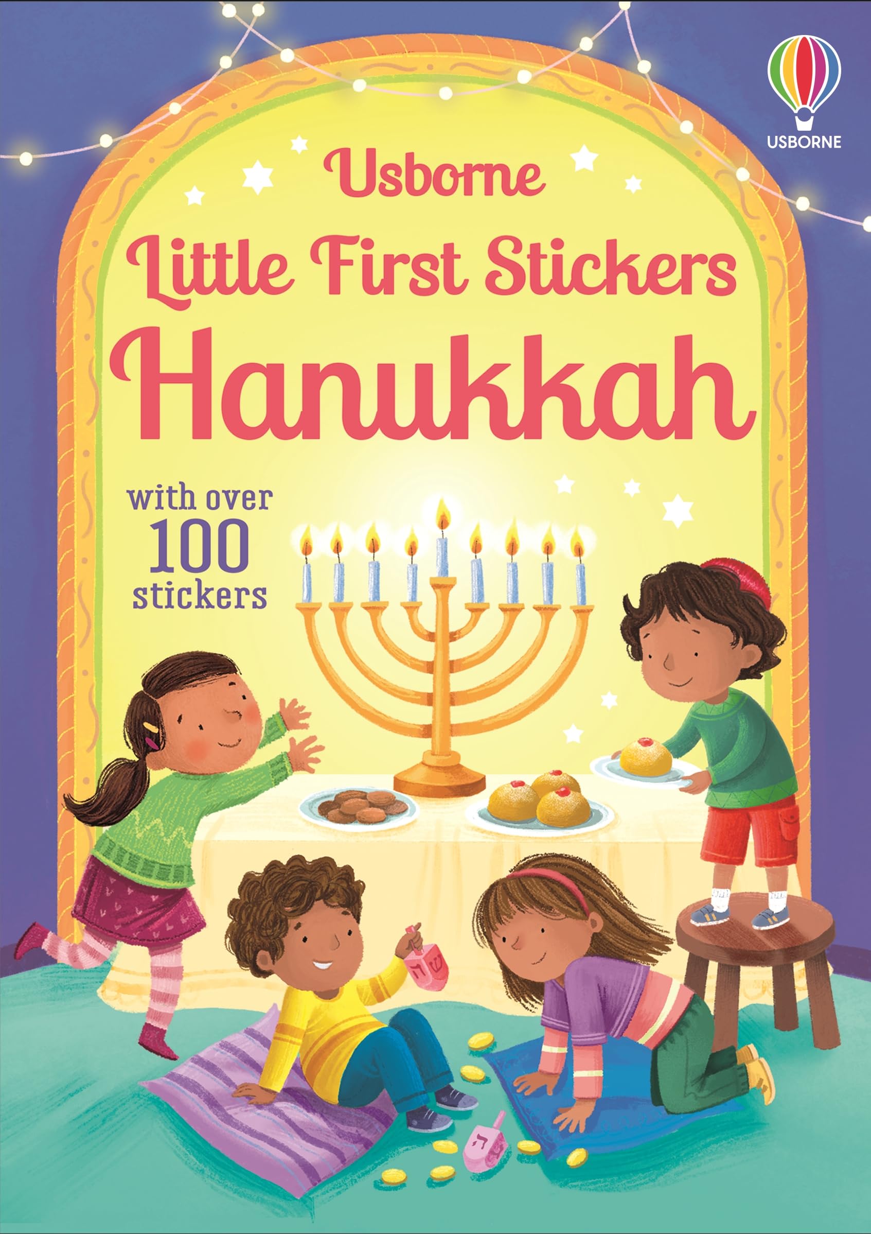 Little First Stickers Hanukkah: An Interactive Sticker Book Celebrating the Food, Songs, and Games of the Jewish Festival of Lights