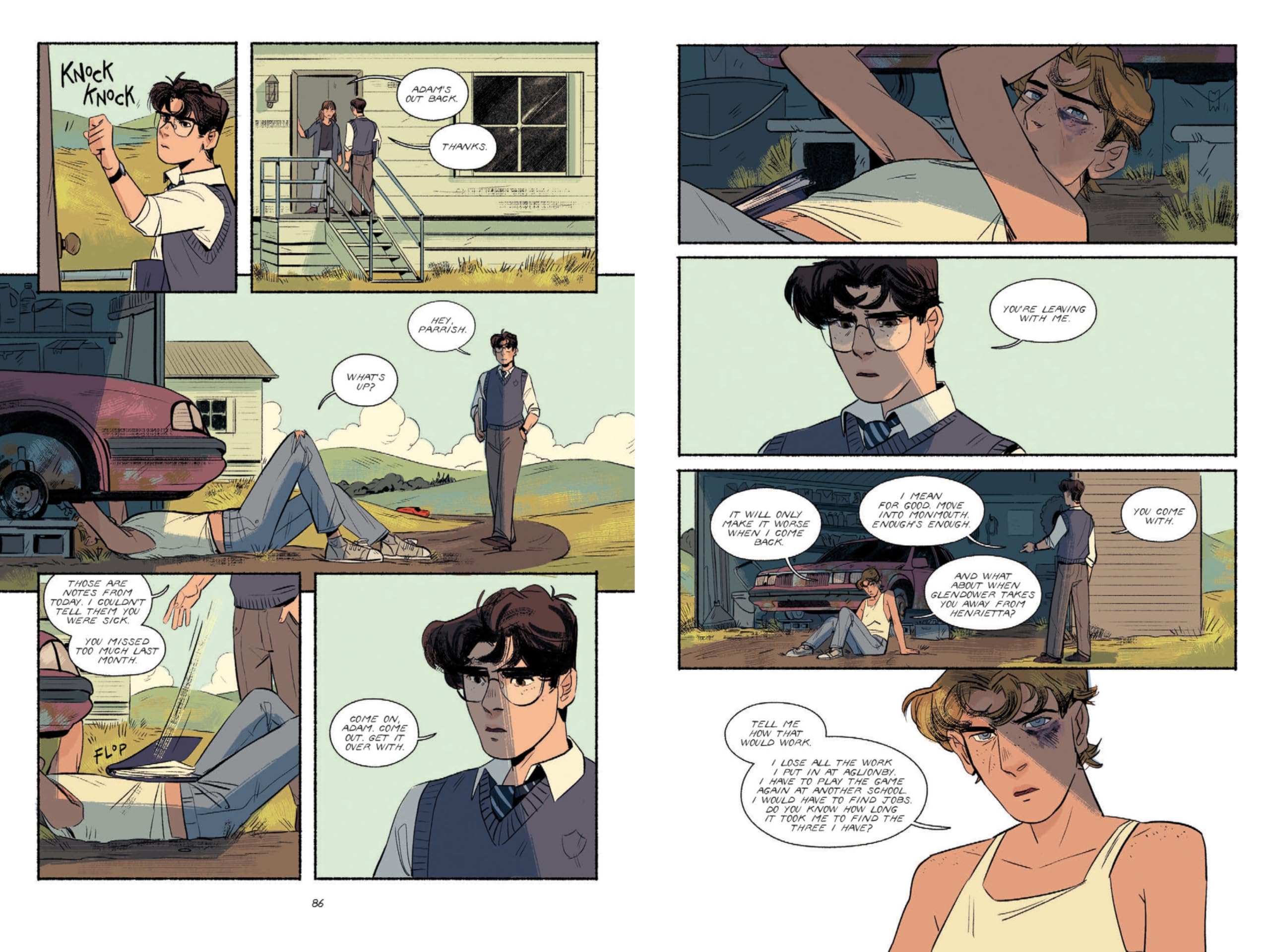 The Raven Boys: The graphic novel adaptation of the bestselling YA series