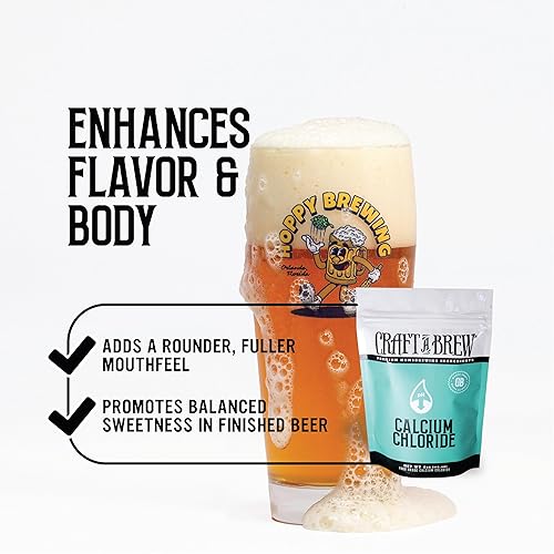 Miniatura 6 de Craft A Brew - Cloruro de calcio - Sal de elaboración primaria - Ingredientes de elaboración casera - 4oz