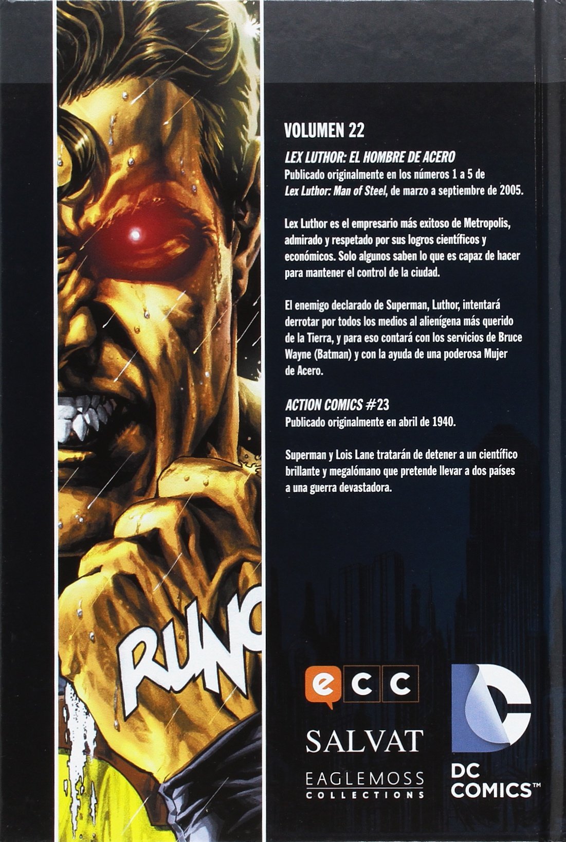 Colección Novelas Gráficas núm. 22: Lex Luthor: El Hombre de Acero