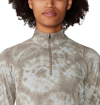 Amazon.com: Mountain Hardwear Women's Crater Lake 1/2 Zip, Dunes