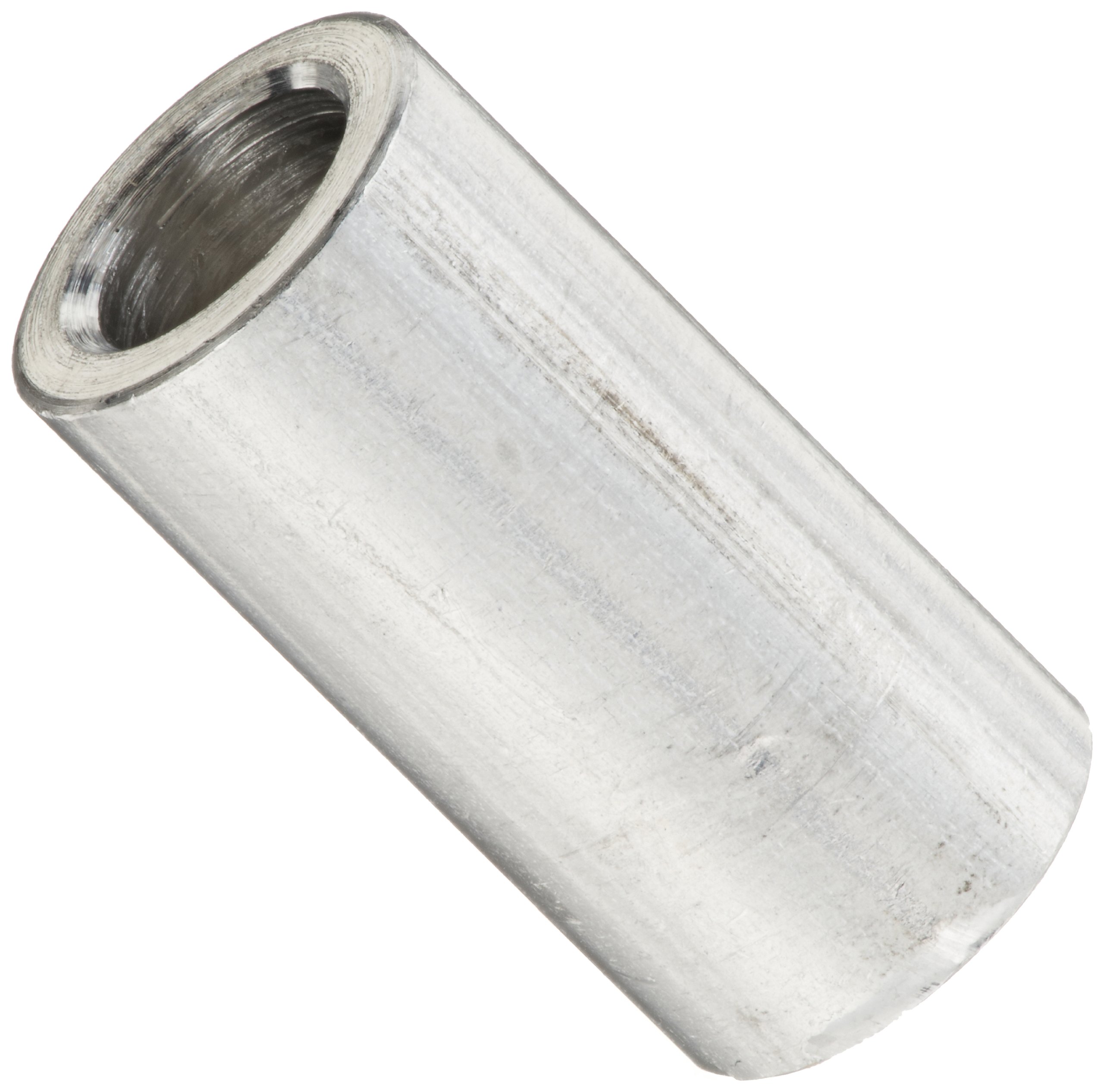 Small Parts Aluminum Round Spacers - #10 Screw Size, 5/16" OD, 0.192" ID, 5/8" Length (10 Pack)