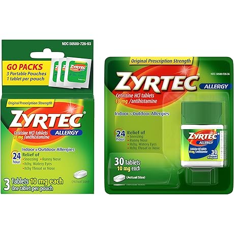Zyrtec 24-Hour Relief: The Anti-Allergy Champion