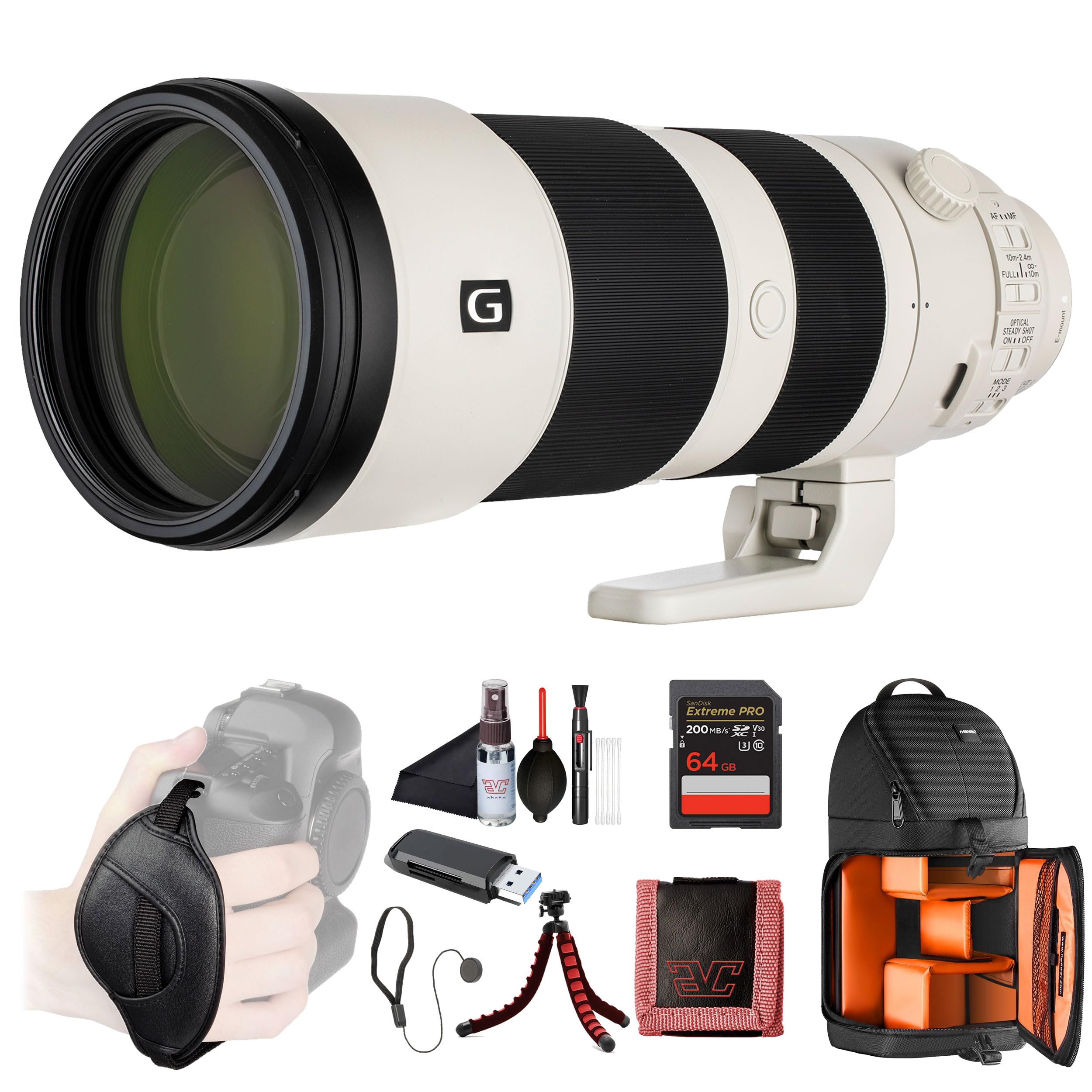 Amazon.com : Sony FE 200–600mm F5.6–6.3 G OSS Super-Telephoto Zoom