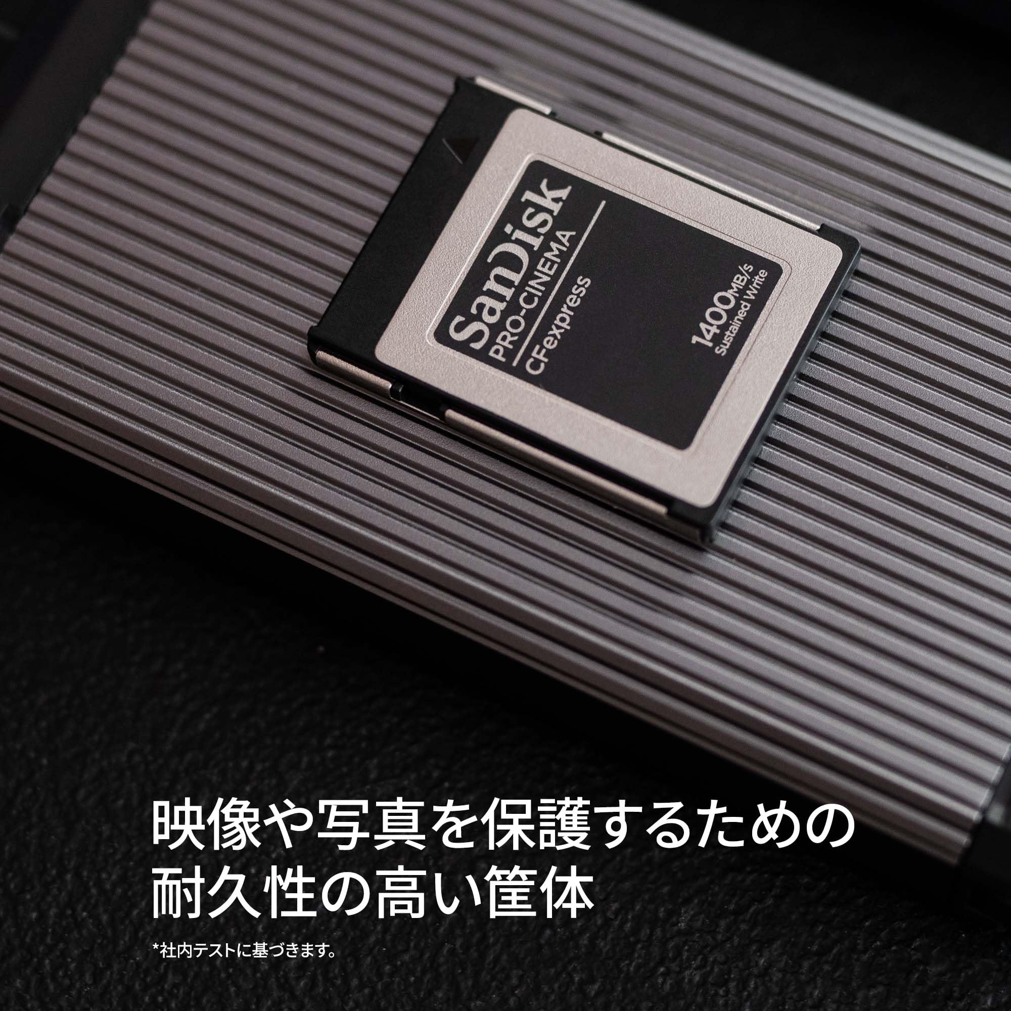 Amazon.co.jp: SanDisk PRO-CINEMA CFexpress Type-B Card 640GB