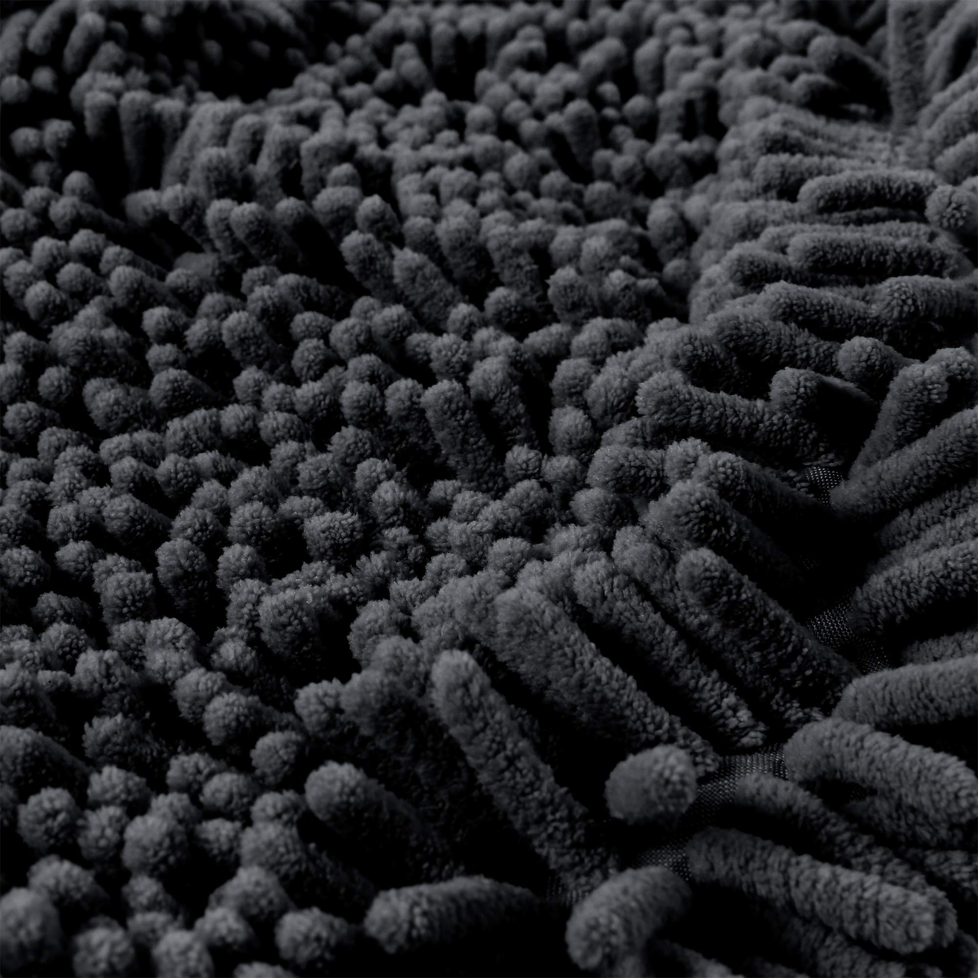 Patas Lague Paquete de 2 toallas absorbentes de lujo para perro, (35 x 15 pulgadas), microfibra extra grande, secado rápido, con bolsillos para las manos, toalla para mascotas para perros y gatos