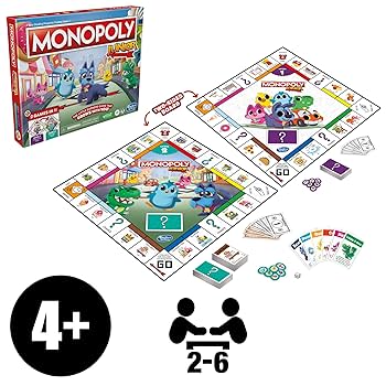 Amazon.com: Hasbro Gaming Monopoly Junior Board Game, 2