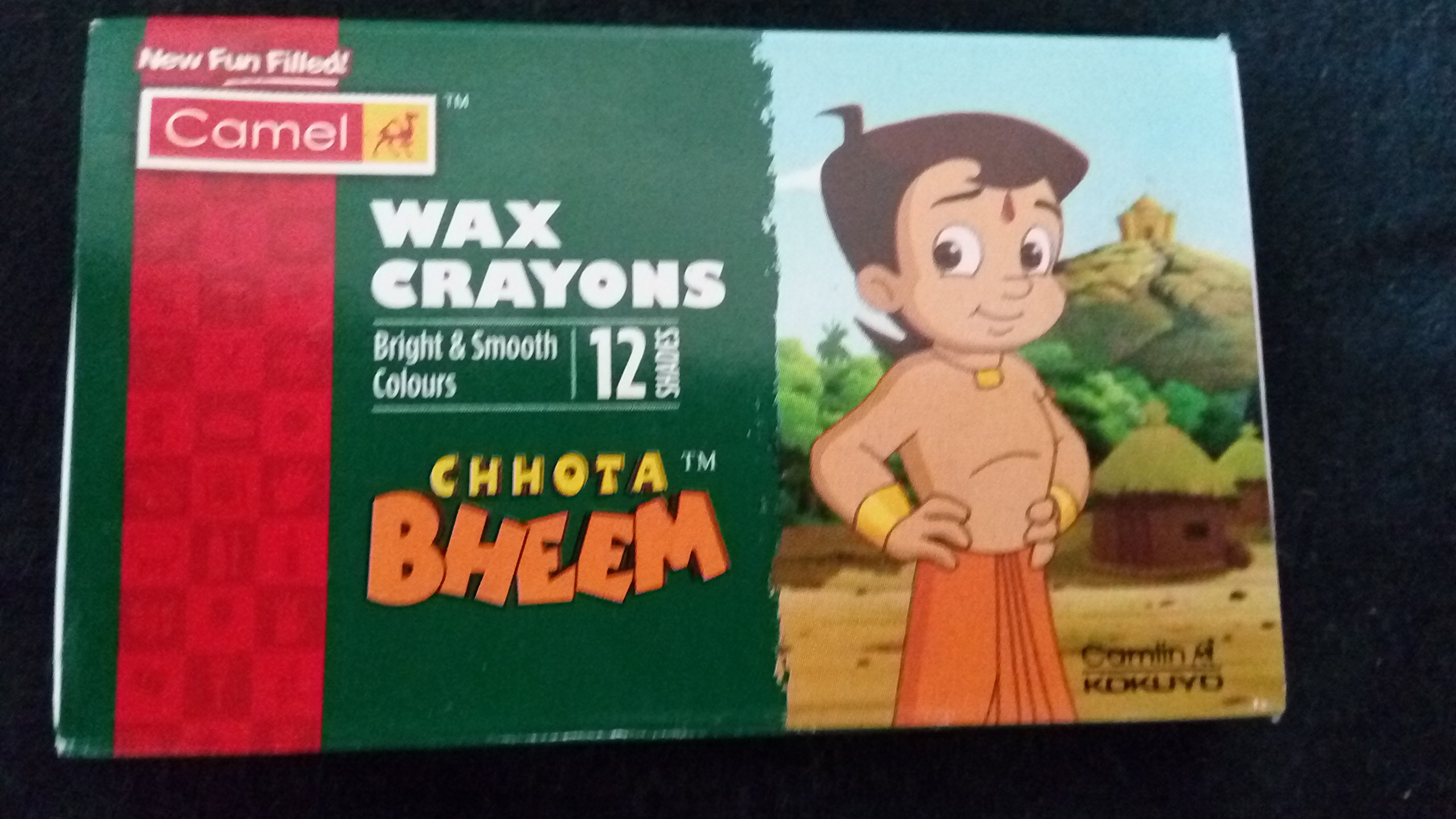 Camel Wax Crayons - 16 Shades