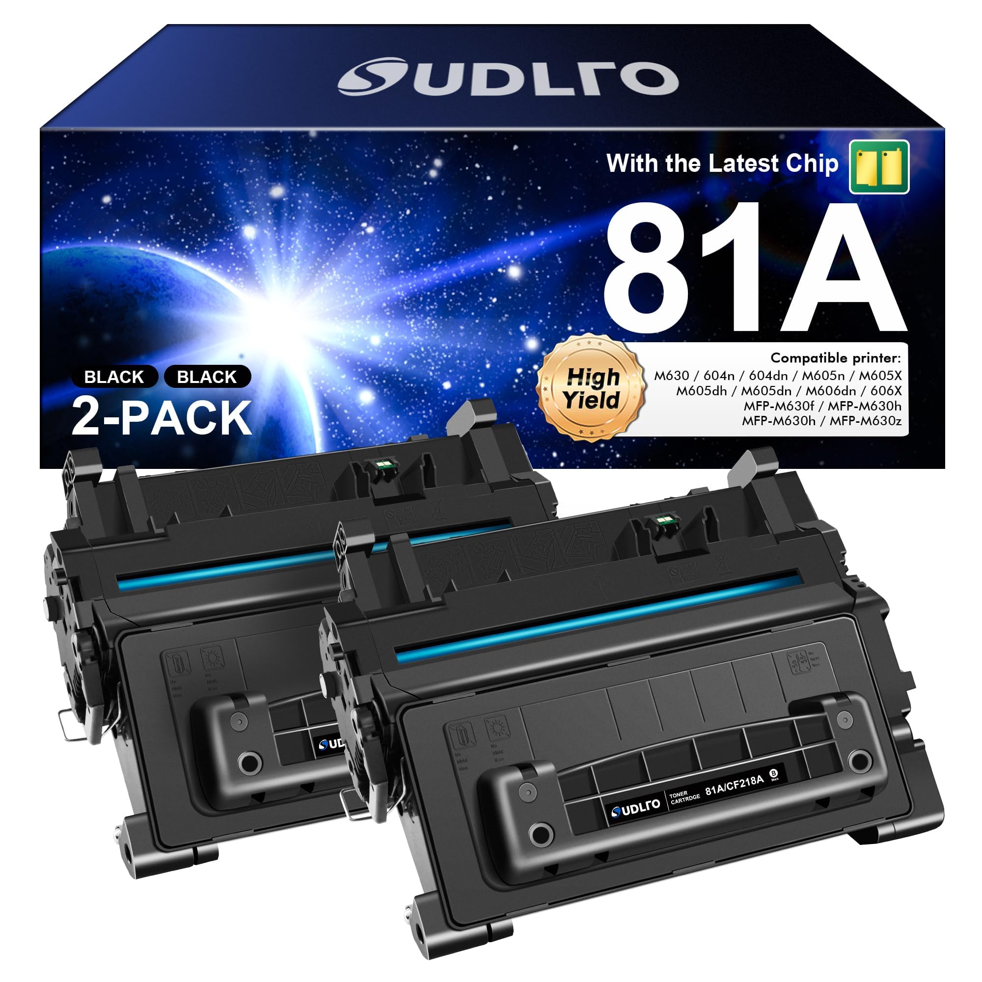 81A Toner - CF281A Replacement for HP 81A Black Toner Cartridge