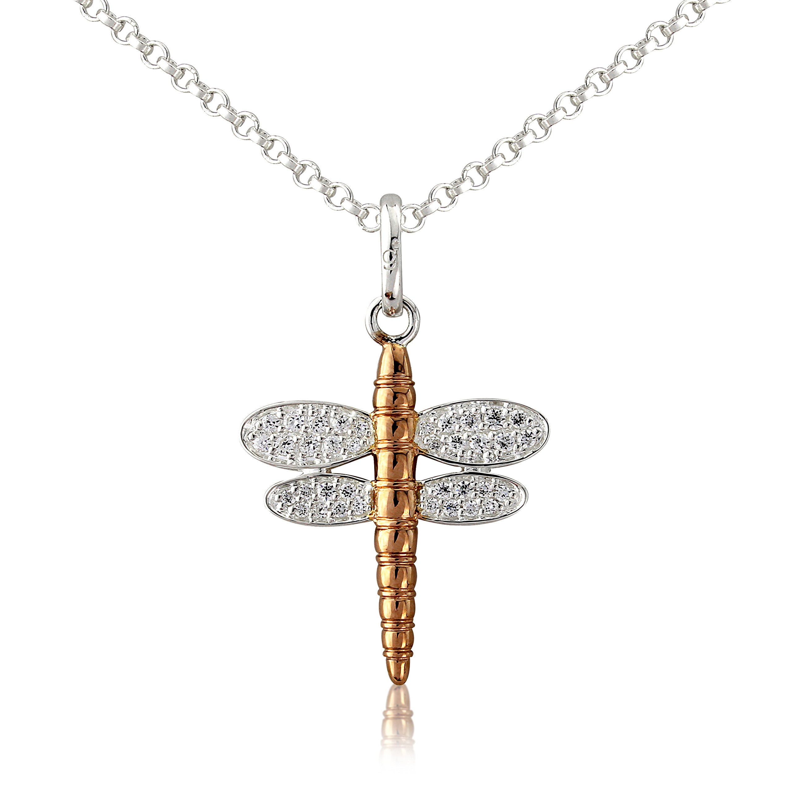 Gemma J Dragonfly Pendant